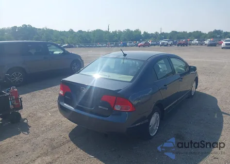 2007 Honda Civic Hybrid из США, поврежденный, VIN JHMFA36217S003049